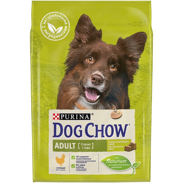 Purina Dog Chow Adult Chicken / Сухой корм Пурина Дог Чау для взрослых собак Курица