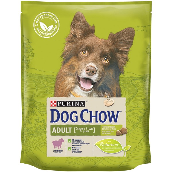 Purina Dog Chow Adult Lamb / Сухой корм Пурина Дог Чау для взрослых собак Ягненок