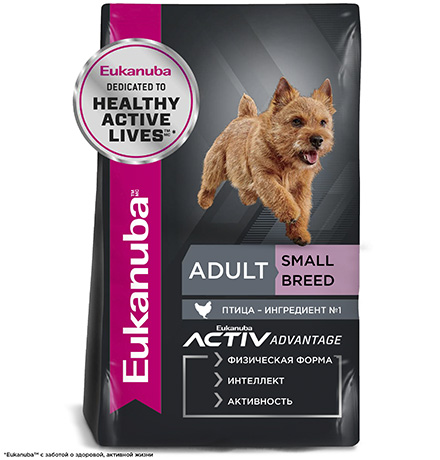 Eukanuba Adult Small Breed / Сухой корм Эукануба для взрослых собак Мелких пород с Курицей