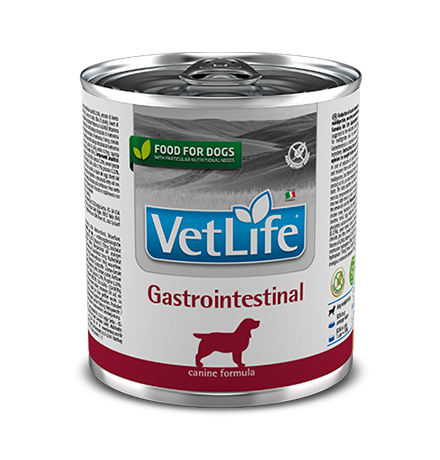 Vet Life Natural Diet Gastrointestinal / Диета Фармина для собак Паштет при заболеваниях Желудочно-кишечного тракта (цена за упаковку)