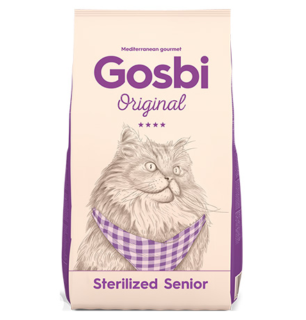 Gosbi Original Sterilized Senior / Сухой корм Госби для Пожилых Стерилизованных кошек