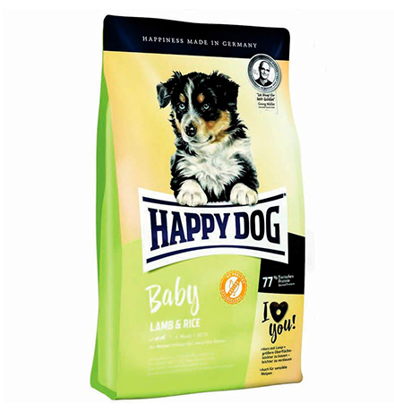 Happy Dog Baby Lamb & Reis / Сухой корм Хэппи Дог для Щенков в возрасте с 1 по 6 месяц Ягненок с Рисом
