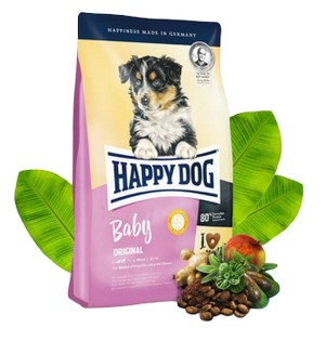 Happy Dog Baby Original / Сухой корм Хэппи Дог для Щенков в возрасте с 1 по 6 месяц