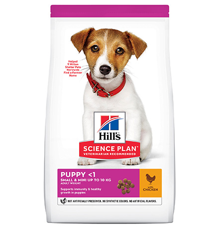 Hills Science Plan Puppy Small & Mini / Сухой корм для Щенков Мелких пород Курица