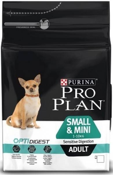 Purina Pro Plan Small & Mini Adult Sensitive Digestion / Сухой корм Пурина Про План для взрослых собак Мелких и миниатюрных пород с чувствительным пищеварением Ягненок и рис