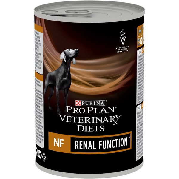 Purina Pro Plan Veterinary Diets NF Renal Function / Лечебные консервы Пурина Про План Ветеринарная Диета для собак Ренал Заболевание почек (почечная недостаточность) (цена за упаковку)