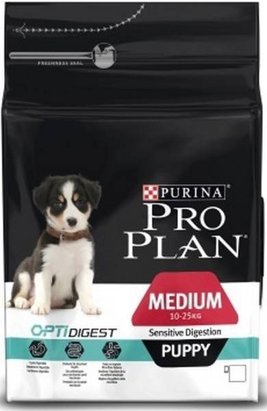 Purina Pro Plan Medium Puppy Sensitive Digestion / Сухой корм Пурина Про План для Щенков с чувствительным пищеварением Ягненок и рис