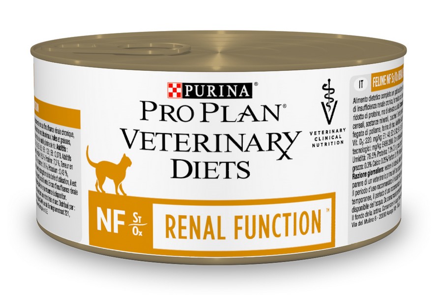 Purina Pro Plan Veterinary Diets NF Renal Function / Лечебные консервы Пурина Про План Ветеринарная Диета для кошек Ренал Заболевание почек (цена за упаковку)