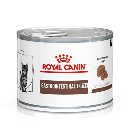 Royal Canin Kitten Gastrointestinal / Ветеринарный влажный корм (Консервы) Роял Канин Гастроинтестинал для Котят от 2 до 10 месяцев при Нарушениях пищеварения  (цена за упаковку)