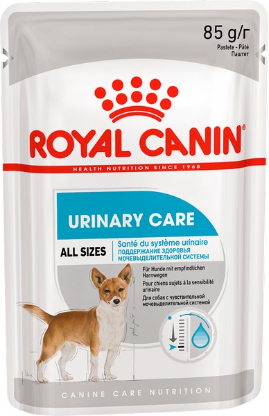 Royal Canin Urinary Care / Влажный корм (паштет) Роял Канин Уринари Кэа для собак всех размеров с Чувствительной Мочевыделительной системой (цена за упаковку)