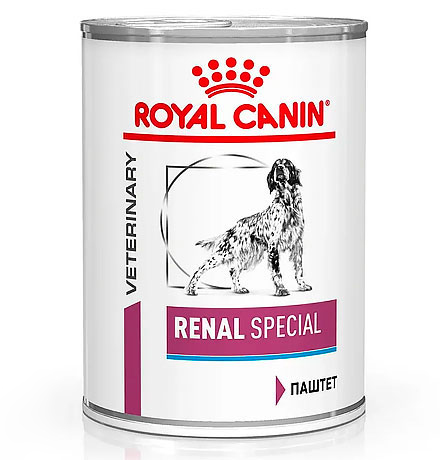 Royal Canin Renal Special Canine / Ветеринарный влажный корм (Консервы) Роял Канин Ренал Спешиал для собак Заболевание почек (хроническая почечная недостаточность) (Цена за упаковку)