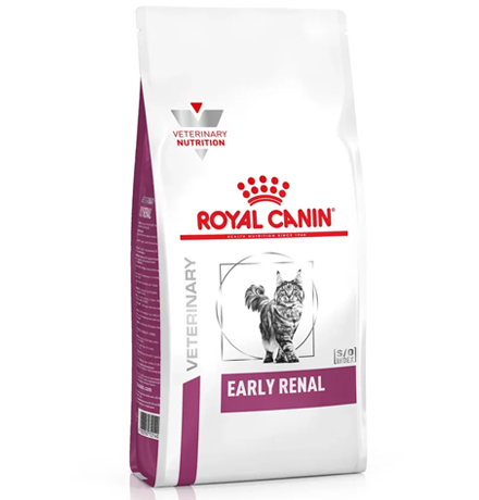 Royal Canin Early Renal / Ветеринарный сухой корм Роял Канин Ерли Ренал для кошек Поддержание функции почек (хроническая почечная недостаточность на ранних стадиях)