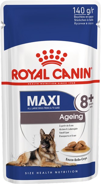 Royal Canin Maxi Ageing 8+ / Влажный корм (Паучи) Роял Канин Макси Эйджинг 8+ для Пожилых собак Крупных пород старше 8 лет (Цена за упаковку)