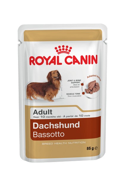 Royal Canin Breed dog Dachshund Паучи / Влажный корм (паштет) Роял Канин для собак породы Такса