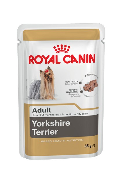 Royal Canin Breed dog Yorkshire Terrier Паучи / Влажный корм (паштет) Роял Канин для собак породы Йоркширский Терьер