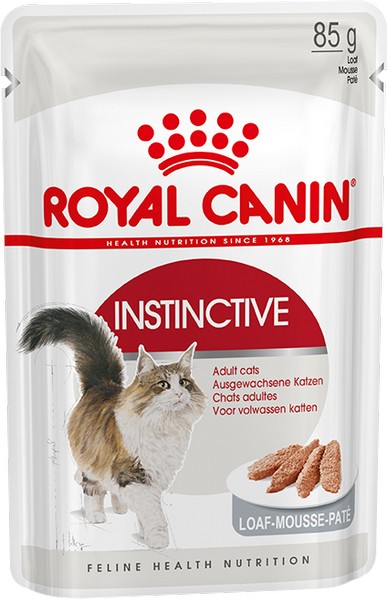 Royal Canin Instinctive Mousse Pate / Паучи Роял Канин Инстинктив для Взрослых кошек старше 1 года Паштет (цена за упаковку)