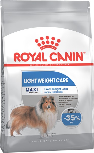 Royal Canin Maxi Light Weight Care / Сухой корм Роял Канин Макси Лайт Вейт Кэа для собак Крупных пород Низкокалорийный