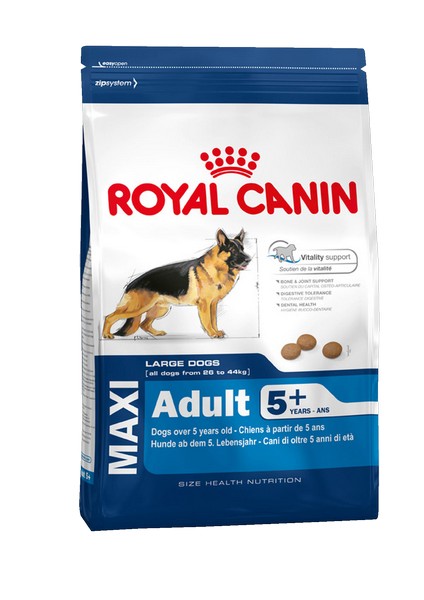 Royal Canin Maxi Adult 5+ / Сухой корм Роял Канин Макси Эдалт 5+ для взрослых собак Крупных пород в возрасте от 5 до 8 лет