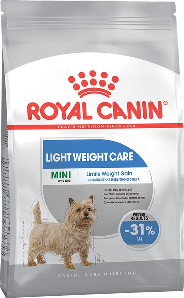 Royal Canin Mini Light Weight Care / Сухой корм Роял Канин Мини Лайт для собак Мелких пород Низкокалорийный