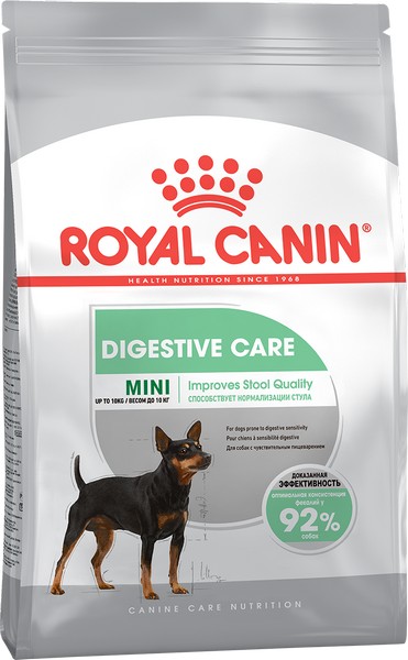 Royal Canin Mini Sensible Digestive Care / Сухой корм Роял Канин Мини Сенсибл для собак Мелких пород с Чувствительным пищеварением