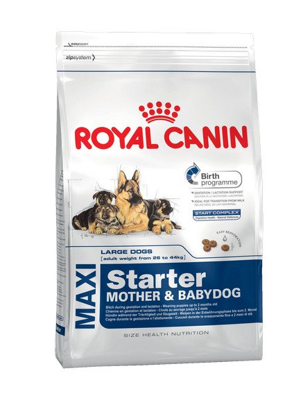 Royal Canin Maxi Starter / Сухой корм Роял Канин Макси Стартер для Щенков Крупных пород до 2 месяцев