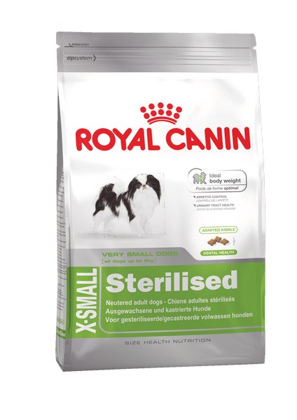 Royal Canin X-Small Adult Sterilised / Сухой корм Роял Канин Икс-Смолл Эдалт Стерилайзд для Стерилизованных взрослых собак Мелких пород