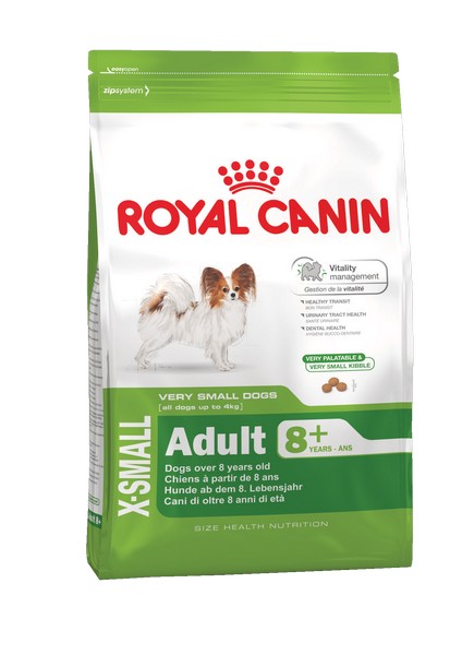 Royal Canin X-Small Adult 8+ / Сухой корм Роял Канин Икс-Смолл для Пожилых собак Мелких пород старше 8 лет