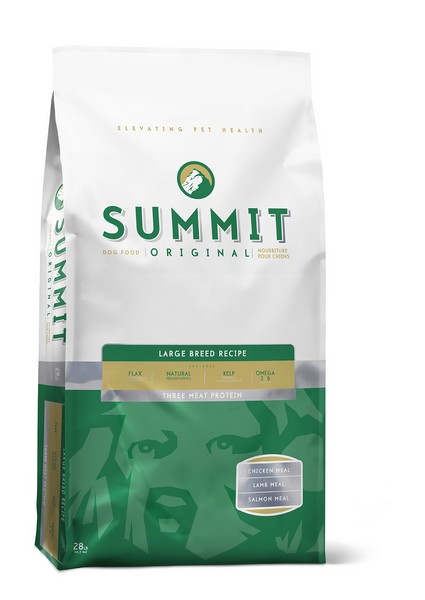 Summit holistic Original Three Meat Large Breed Recipe / Сухой корм Саммит Ориджинал для собак Крупных пород 3 вида мяса Цыпленок Ягненок Лосось