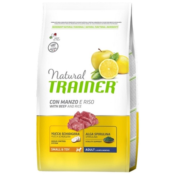 Trainer Natural Small & Toy Adult Beef & Rice / Сухой корм Трейнер для собак Мелких и Миниатюрных пород Говядина и Рис