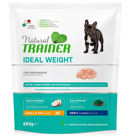 Trainer Natural Small & Toy Ideal Weight / Сухой корм Трейнер для собак Мелких и Миниатюрных пород с Избыточным весом