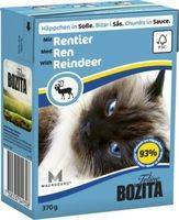 Bozita Feline / Консервы Бозита для кошек кусочки в соусе Олень (цена за упаковку)