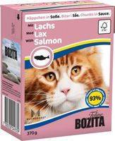 Bozita Feline / Консервы Бозита для кошек кусочки в соусе Лосось (цена за упаковку)