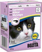 Bozita Feline / Консервы Бозита для кошек кусочки в соусе Креветки (цена за упаковку) 