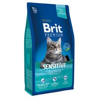 Brit Premium Sensitive / Сухой корм Брит Премиум Гипоаллергенный для кошек с Чувствительным пищеварением Ягненок