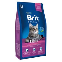 Brit Premium Light / Сухой корм Брит Премиум Низкокалорийный для кошек Курица и Печень