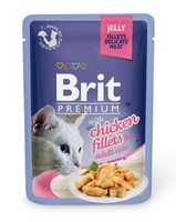 

Brit Premium Jelly Chiсken fillets / Паучи Брит Премиум для кошек Кусочки из Куриного филе в желе (цена за упаковку), Brit Premium Jelly Chiсken fillets