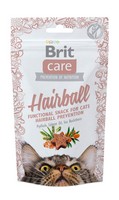 Brit Care Hairball / Беззерновое Лакомство для кошек Профилактика образования волосяных комочков
