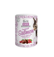 Brit Care Superfruits Salmon Sterilised Snack / Беззерновое Лакомство Брит для Стерилизованных кошек Лосось Шиповник Клюква