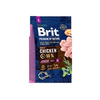 

Brit Premium by Nature Junior S / Сухой корм Брит Премиум для Молодых собак Мелких пород Курица, Brit Premium by Nature Junior S