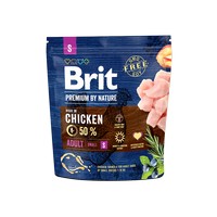 Brit Premium by Nature Adult S / Сухой корм Брит Премиум для взрослых собак Мелких пород Курица