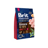 

Brit Premium by Nature Adult L / Сухой корм Брит Премиум для взрослых собак Крупных пород, Brit Premium by Nature Adult L