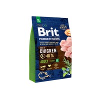 

Brit Premium by Nature Adult XL / Сухой корм Брит Премиум для взрослых собак Гигантских пород Курица, Brit Premium by Nature Adult XL