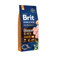 

Brit Premium by Nature Senior S + M / Сухой корм Брит Премиум для Пожилых собак старше 7 лет Мелких и Средних пород Курица, Brit Premium by Nature Senior S + M