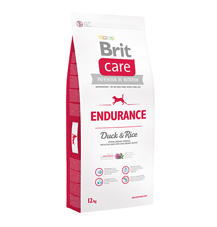 Brit Care Endurance All Breed / Сухой корм Брит для Активных собак Всех пород Утка Рис  - купить со скидкой