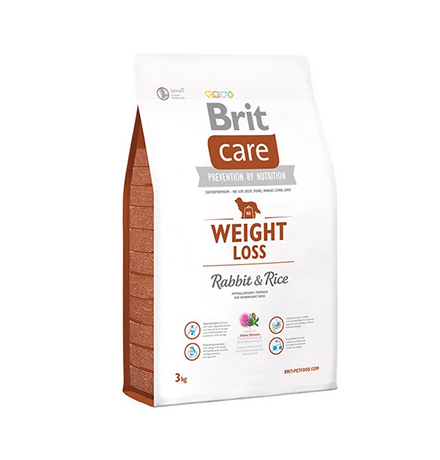 

Brit Care Weight Loss Rabbit & Rice / Сухой корм Брит для взрослых собак склонных к Полноте Кролик Рис, Brit Care Weight Loss Rabbit & Rice