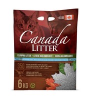 Canada Litter Light Baby Powder Scent / Комкующийся наполнитель Канада Литэр для кошачьего туалета Запах на Замке аромат Детской присыпки 