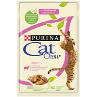 

Purina Cat Chow Lamb / Паучи Пурина Кэт Чау для кошек с Ягненком и зеленой фасолью в желе (цена за упаковку), Purina Cat Chow Lamb