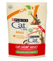 

Purina Cat Chow Adult Poultry + Beef / Комплект Пурина Кэт Чау для взрослых кошек Сухой корм Домашняя птица + Пауч с Говядиной и баклажанами, Purina Cat Chow Adult Poultry + Beef