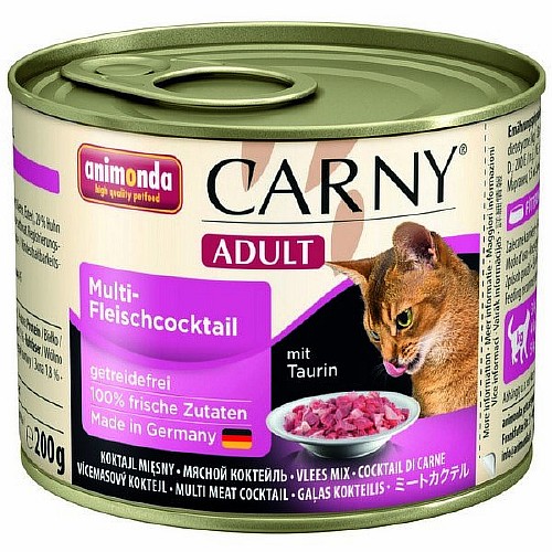 Animonda Carny Adult / Консервы Анимонда для кошек разные виды Мяса (цена за упаковку) 
