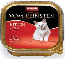 Animonda Vom Feinsten Kitten / Консервы Анимонда для Котят с Говядиной (цена за упаковку)